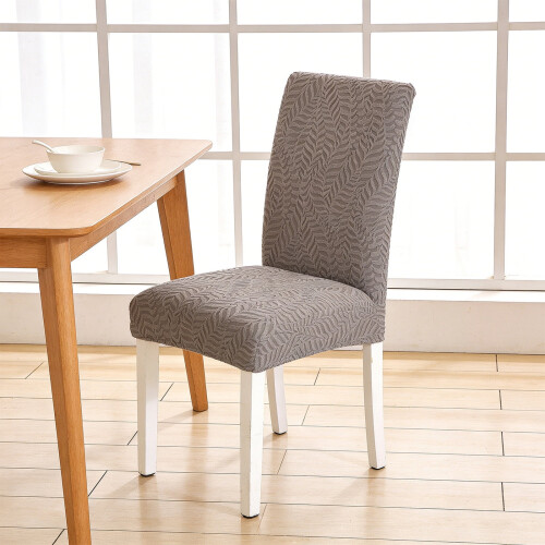 Stretch Dining Chair Covers Solid Color 3 pcs 2