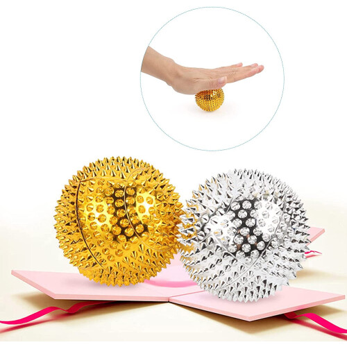 2-Piece Spiky Acupressure Massage Ball Set 1