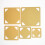 Square Ruler for Quilting and Patchwork PVC 5 pcs 6