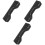 3Pièces Gonflable PVC Noir Pour Siège Arrière Auto Confortable 5