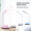 Lampe de bureau LED de chevet réglable, lampe d'étude à éclairage rapide, nouvelle version 2 2