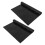 6Pièces Tapis Sol Isolation Électrique Caoutchouc Noir 2