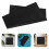6Pièces Tapis Sol Isolation Électrique Caoutchouc Noir 11
