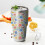 Ποτήρι Pioneer Flower 30oz με λουλουδάτο μοτίβο, διπλό τοίχωμα, μονωμένο με κενό αέρος, 4