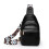 Μικρή τσάντα ώμου Crossbody για γυναίκες από δέρμα με πολλαπλές θήκες, ρυθμιζόμενο 5