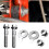 Arm Alignment Eccentric Adjustment cam Bolt Metal Professional Camber 7