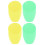 4-Pack Plastic Lamp Shade for Table & Wall Lamps 4