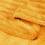 King Size Fleece Blanket – 3D Ribbed Stripe, Mustard 4