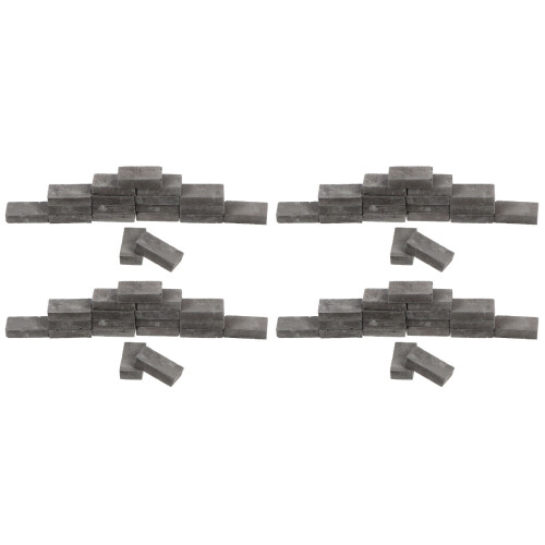 100Pièces Petites Gris Pour DIY Maquette Décoration 1