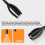LED Wall-Mounted Reading Light, Dimmable, 360 Flexible 3