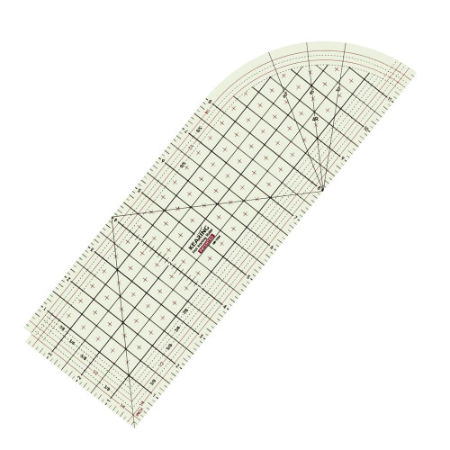 Χάρακας Hot Hem Ράφτης Patchwork Φορητός Οδηγός Ραπτικής Ανθεκτικός στη Θερμότητα 1