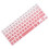 2 unidades de capa protetora para teclado, resistente e elegante, compatível com Pro Air A1466A1466A1502 (rosa) 8