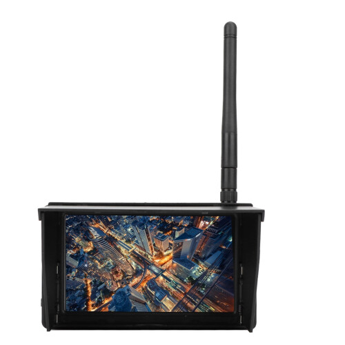 Οθόνη FPV 4,3" με δέκτη, ασύρματη οθόνη 48 καναλιών για τηλεκατευθυνόμενο drone, 1