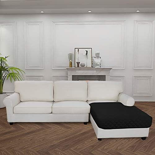 L-formet sofatrekk 100 % polyester vendbar 1