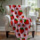 Halloween plaid met griezelige print, flanel. 4