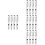 16Pièces Stylos Plume Blancs À Embout Fin Pour Précise 8