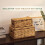 2 Natural Wicker Storage Baskets with Lids 2