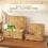 2 Natural Wicker Storage Baskets with Lids 4