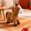 Petit cheval en peluche, doux et câlin, 15 cm 4