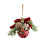 Metal Christmas Bells for Tree Decoration, Red, 14 cm 5
