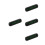 4Pièces Plaques Mobile ABS Durable Noir Pour Parking 5
