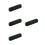 4Pièces Plaques Mobile ABS Durable Noir Pour Parking 8