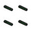 4Pièces Plaques Mobile ABS Durable Noir Pour Parking 9