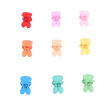 100 piezas de pinzas para el cabello mini conejito - surtido de colores
