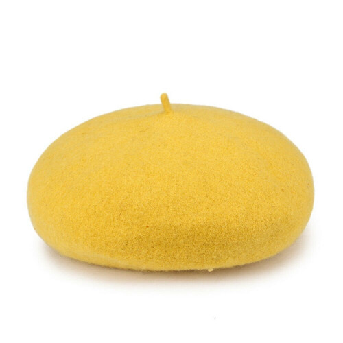 Wool Beret Hat for Women, One Size 1
