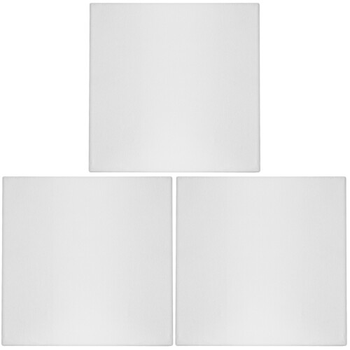 3Stk Weiß Malfläche Baumwolle Künstler 1