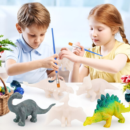 Κιτ ζωγραφικής 3D δεινοσαύρων για παιδιά ηλικίας 3+ (6 δεινόσαυροι) 2