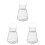 3Pièces Filet Pliable , Argenté, Pour Lac Rivière 2