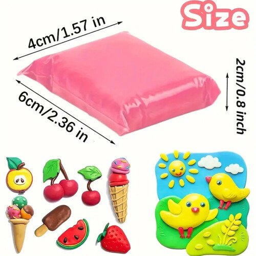 Light Foam Clay Set for Kids 12/24/36 Colors with 3 Tools 1