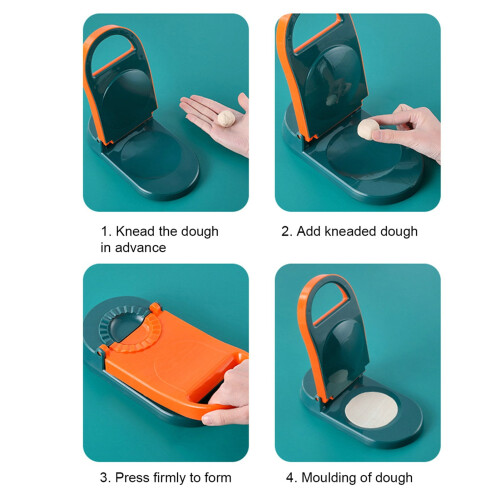 Dumpling Wrapper Maker Press 2-in-1 Dumpling Skin Dough Presser Dumpling Wrapper Presser Kitchen Gadgets 2