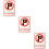 3Pièces Panneaux Interdiction De Stationner Couleurs Vives 9