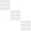90Pcs Compact Transparent Reusable Spray Bottles Plastic for Body Mist 9