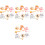 24Pièces Embouts Animaux Multicolores Protection Usage 5