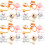 24Pièces Embouts Animaux Multicolores Protection Usage 7