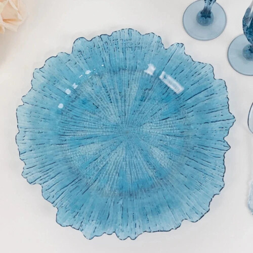 Acrylic Reef Charger Plates 13" (6 Pack) 2