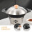 Nonstick griddle skillet black 12-inch 3