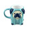 Mug en céramique motif teckel avec anse 3D, 35 cl 2