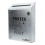 3Pcs Iron Mailbox Wall-Mounted Letter Box for Home Use 2