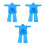 9Ensembles Poncho Transparent Hommes PVC 8