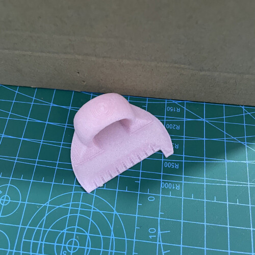 Pink Stitching Interval Guide Tool – Precise, Even Stitch Spacing for Hand Sewing, DIY & Crafts; Compatible with standard needles 2