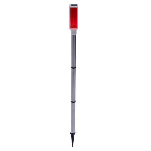 Solar Driveway Marker Light - Red, Weatherproof, 77cm 2