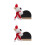 2Ensembles Tableau Peluche Chien Décoratif DIY Parking 6