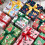 12 st presentpapper söt jultomtehatt snögubbe presentpapper 4