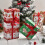 12 st presentpapper söt jultomtehatt snögubbe presentpapper 7
