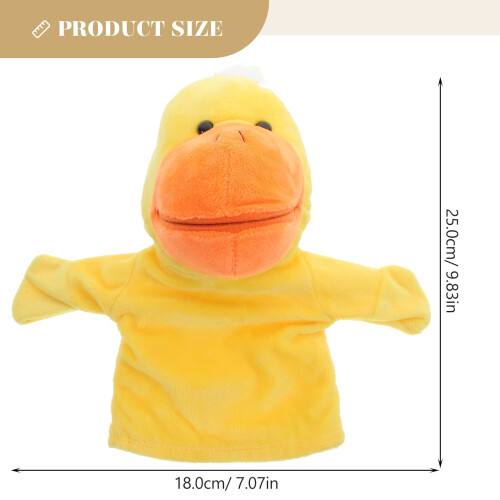 Fantoche de mão de pato para crianças com algodão PP (1 conjunto) 1