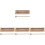 4Pcs Multi Meditation Chimes Wooden Base Music Percussion Instruments 2